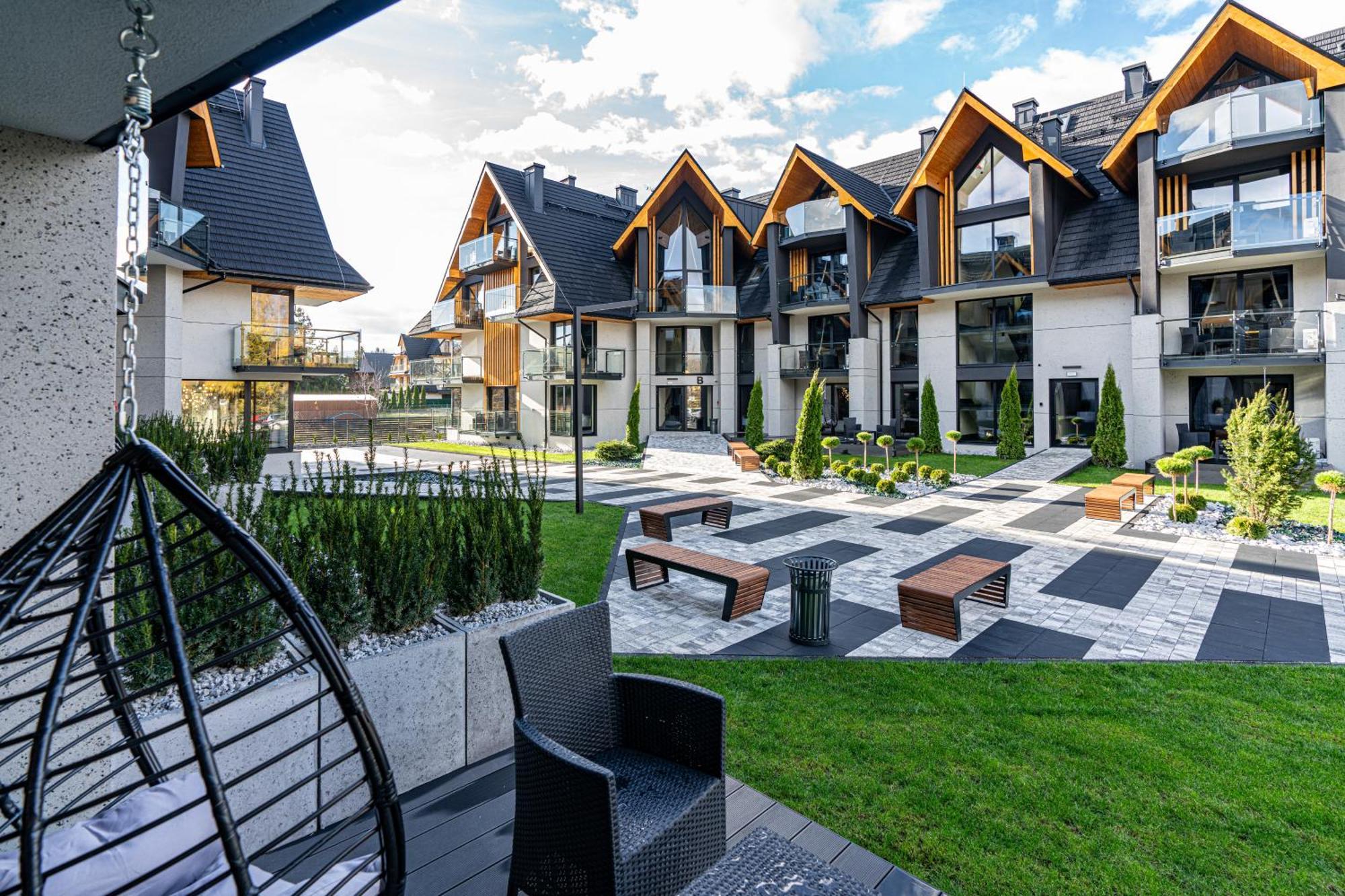 Aparthotel Diamond Spa Aqua Bialka Tatrzanska Exteriör bild